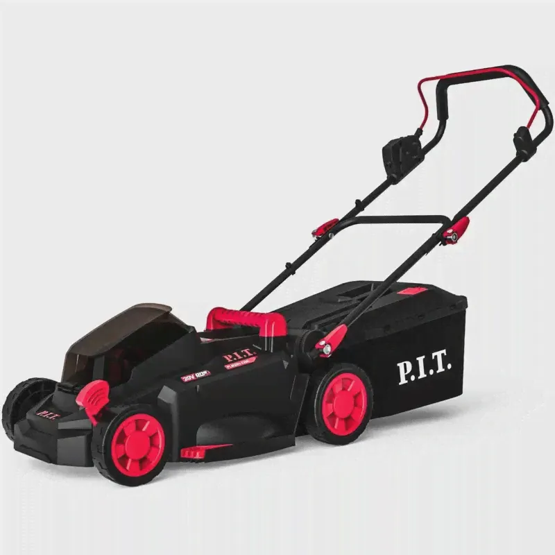 P.I.T. PLM20H-330B/1 (1 х 4.0 Ач, Зу) аккумуляторная газонокосилка-0