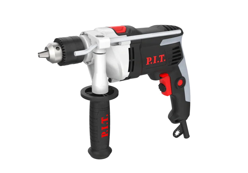 Дрель ударная PSB13-C8 P.I.T (950 Вт мет.корпус редуктора, патрон 13мм.)-0
