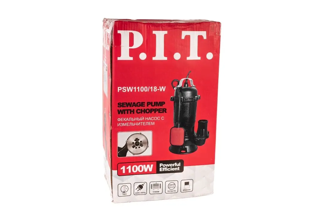 Насос фекальный P.I.T. PSW1100/18-W-4