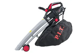 Воздуходувка электрическая PFV45-C P.I.T (220v,1500вт,обьем травосборника 45л,840м3/ч)