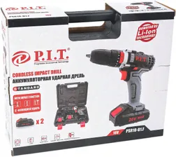 Шуруповерт P.I.T. PSR 18-D1F аккум. патрон:быстрозажимной